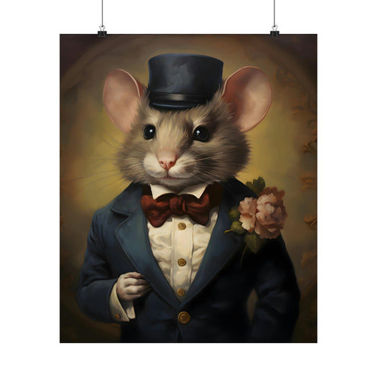 Dapper Mouse Poster