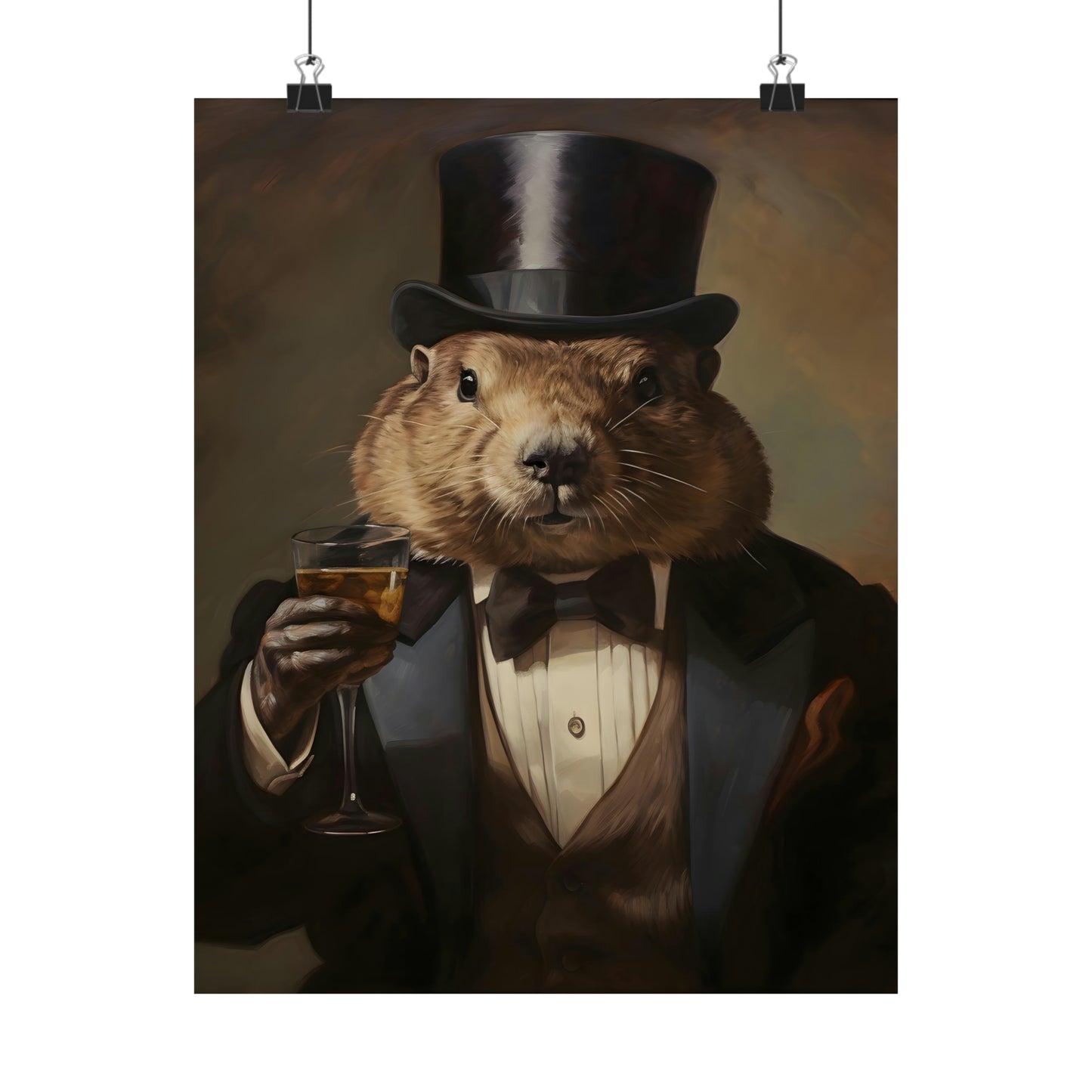 Dapper Beaver Poster
