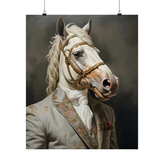 Aristocratic Horse Poster