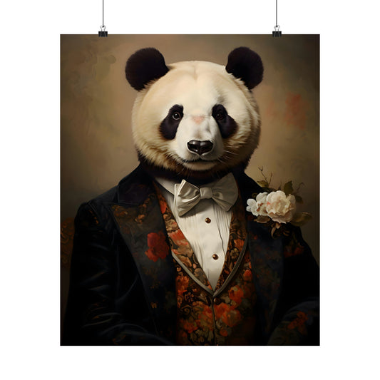 Dapper Panda Poster